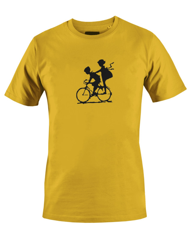 Boy & Girl in Cycle T-shirt